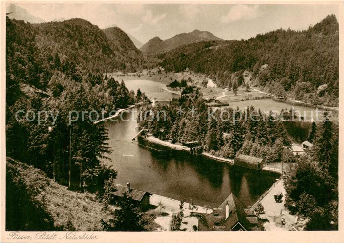 Fuessen Allgaeu Staedt Naturbaeder
