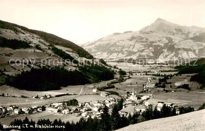 Kirchberg Tirol AT mit Kitzbueheler Horn