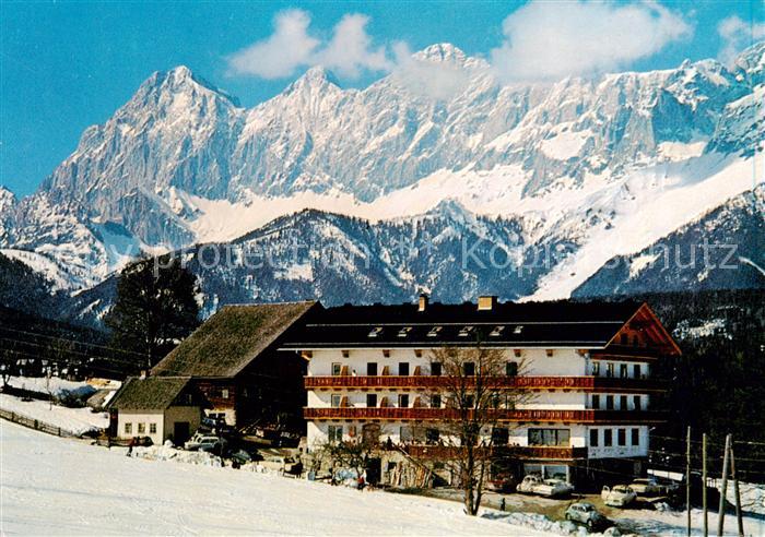 Rohrmoos-Untertal Schladming Steiermark AT Alpengasthof Schwaigerhof mit Dachste