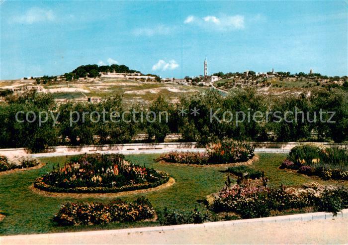 Jerusalem  Yerushalayim Israel General view of Mt Olives