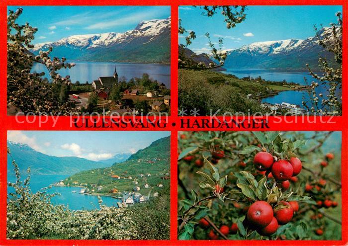 Hardanger Norge Parti fra Ullensvang og Lofthus Panorama