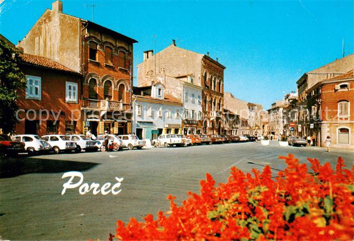 Porec Croatia Strassenpartie