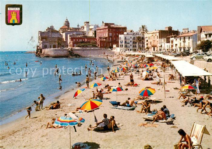 Sitges ES Playa de Oro San Sebastian Beach