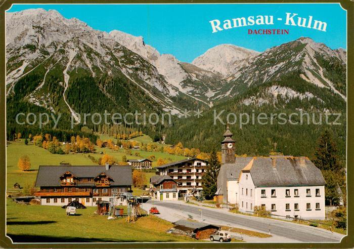 Ramsau am Dachstein Schladming Obersteiermark AT Panorama Kirche