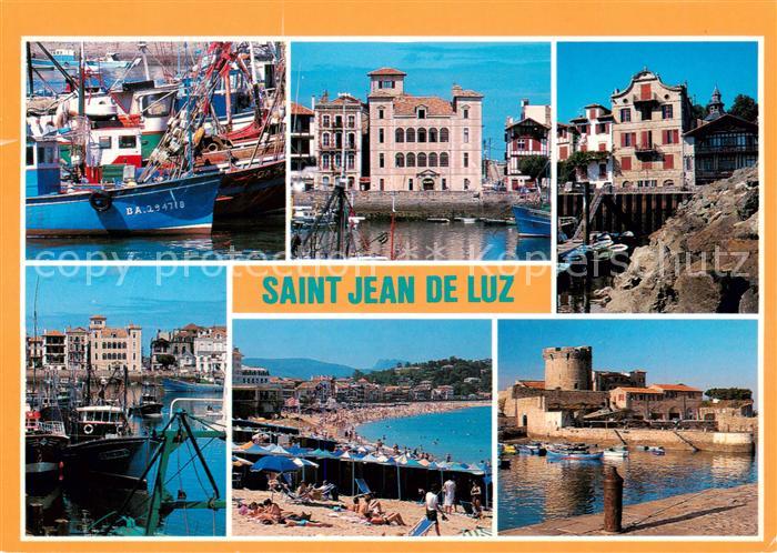 Saint-Jean-de-Luz Port Maison de l’Infante Maison de Maurice Ravel Plage Fort de