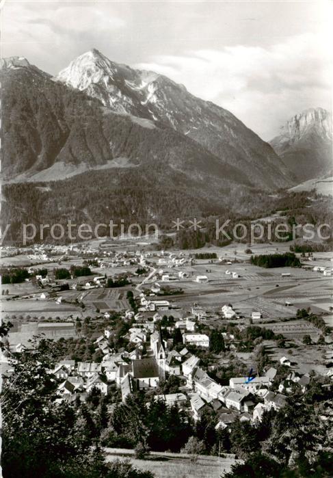 Mauthen Koetschach-Mauthen Kaernten AT mit Polinik und Cellonkofel