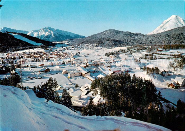 Seefeld Tirol mit Gschwandtnerkopf Hocheder und Hohe Munde