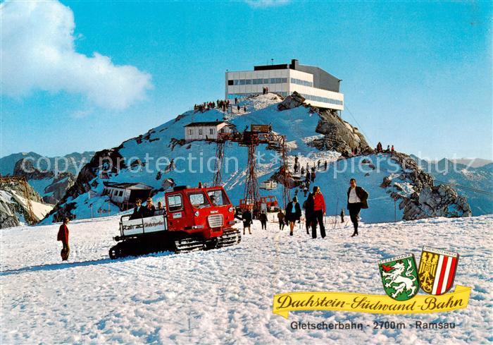 Dachstein Suedwandbahn Gletscher Restaurant Hunerkogel