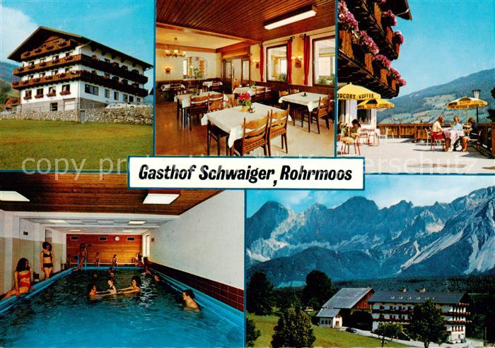 Rohrmoos-Untertal Schladming Steiermark AT Gasthof Schwaigerhof Gaststube Terras