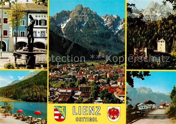 Lienz  Tirol Florianbrunnen Trislacher See Schloss Bruck Iselsberg