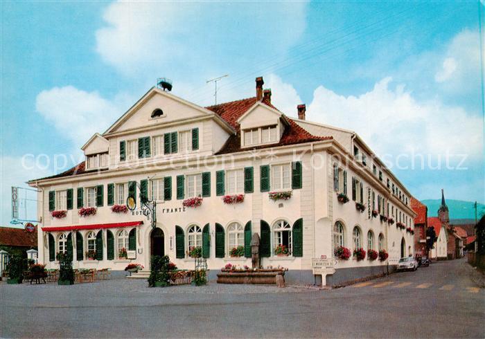 Uffholtz Uffholz 68 Alsace Hotel Restaurant Frantz
