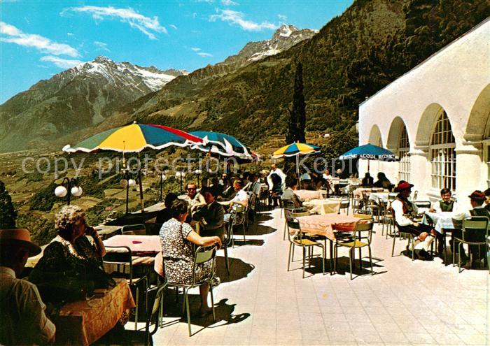 Dorf-Tirol Suedtirol IT Hotel Rimmele Terrasse