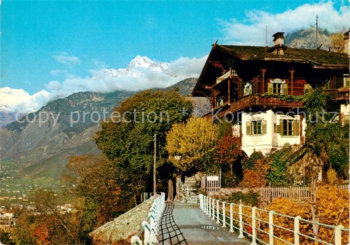 Merano Meran IT Tappeinerweg Pension Saxifraga