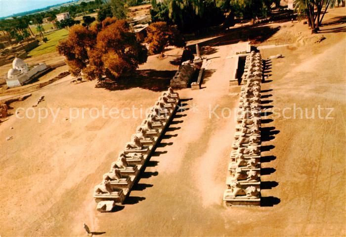 Karnak Egypt La celebre allee de Sphinx