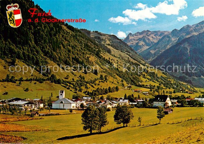 Fusch Grossglocknerstrasse AT Panorama Alpen