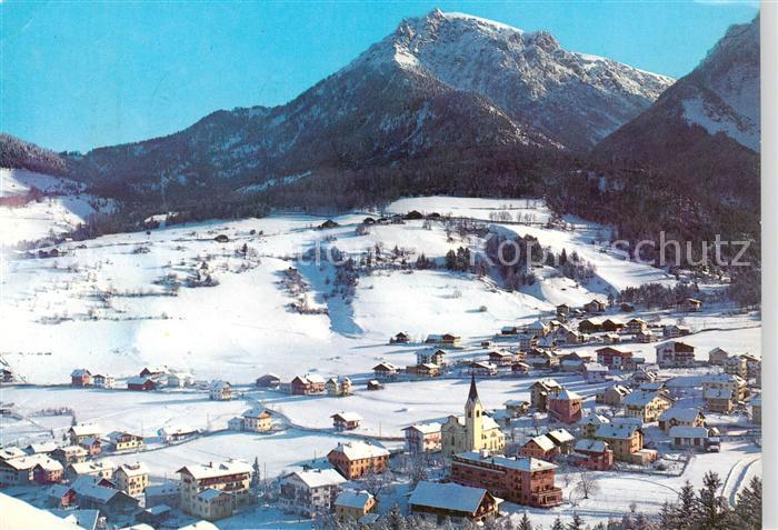 San Vigilio di Marebbe Dolomiti IT Panorama Piz da Peres Winterpanorama Dolomite