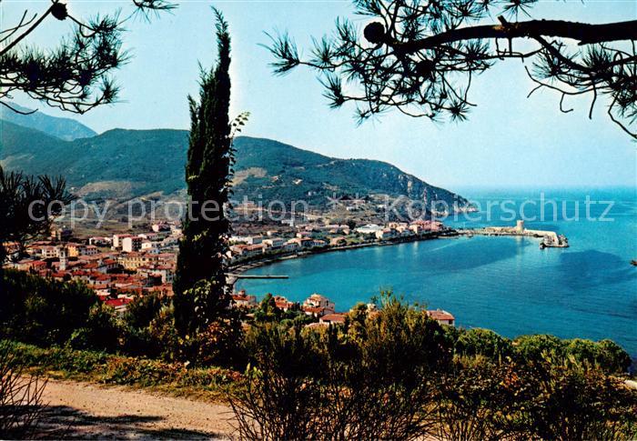 Marciana Marina Isola d Elba IT Panorama Kuestenort