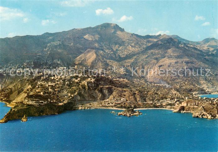 Taormina Sicilia IT Panorama Kuestenort