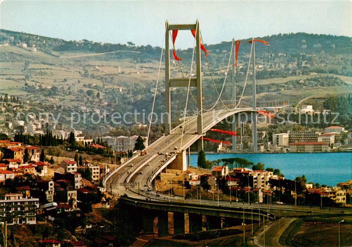 Istanbul Constantinopel TK Bogazii Koepruesuenuen Ortakoeyden goeruenuesue Uzunl
