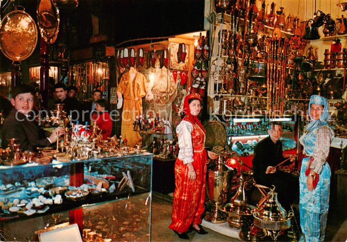 Istanbul Constantinopel TK Bazar Innenraum Bedesten