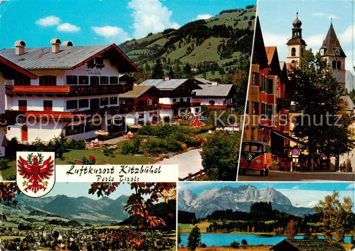 Kitzbuehel Tirol AT Haus Tony Sailer Kirche Panorama Seepartie