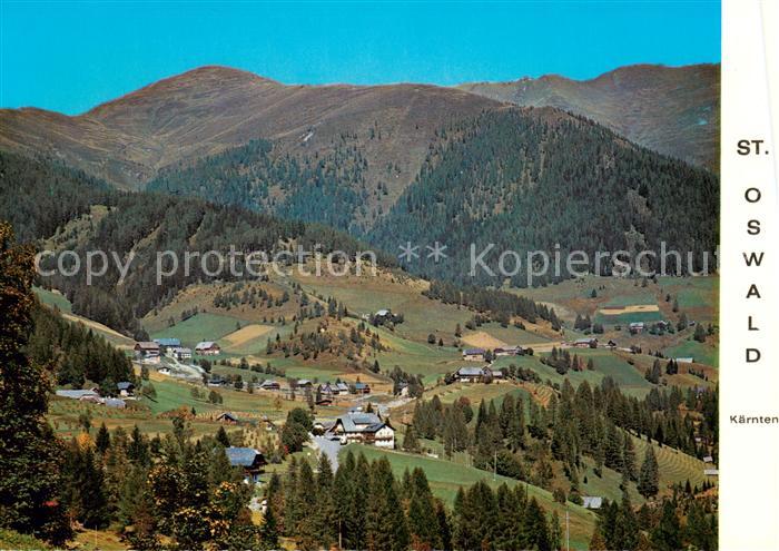 St Oswald Bad Kleinkirchheim Kaernten AT Panorama
