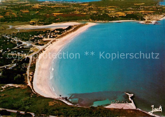 Sables d Or les Pins La grande plage Vue aerienne