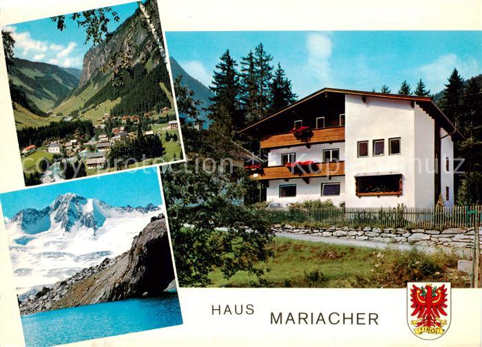 Ginzling Mayrhofen Tirol AT Haus Mariacher