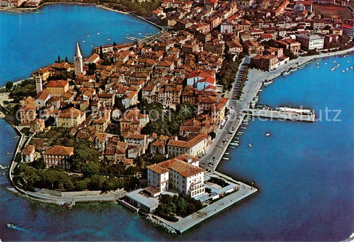 Porec Croatia Fliegeraufnahme
