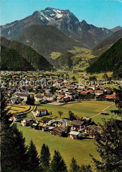 Mayrhofen Zillertal AT mit Gruenberg