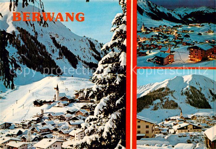 Berwang Tirol AT Panorama Teilansichten