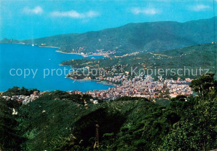 Rapallo IT Panorama da Montallegro