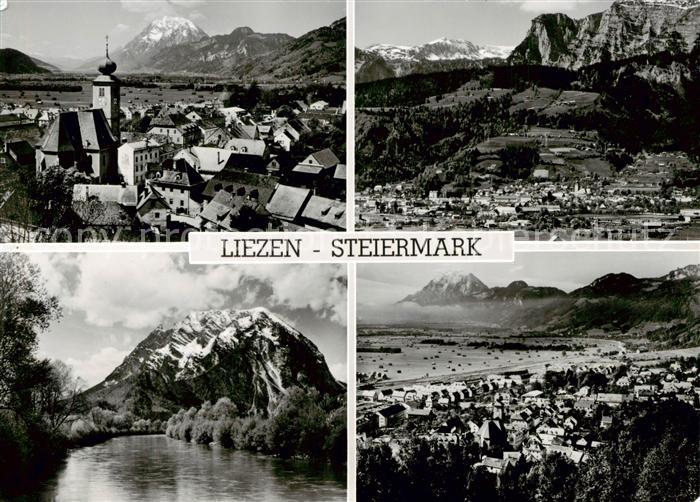 Liezen Steiermark AT Ortsansichten Panorama