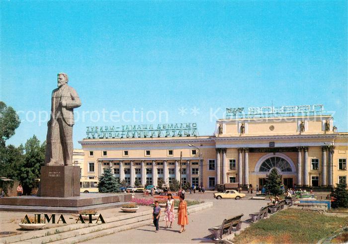 Alma-Ata Almaty Kasachstan Railway station Alma Ata II
