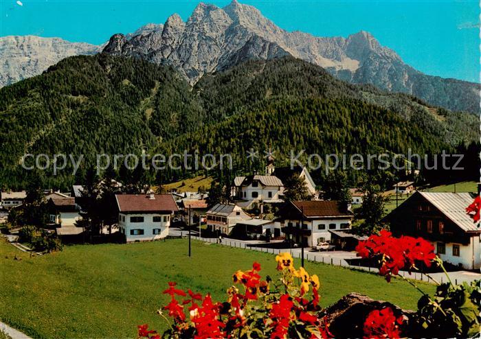 Waidring Tirol AT mit Steinberge