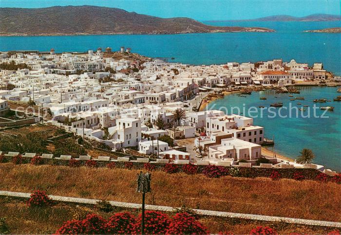 Mykonos Micono Myconos Greece Panorama