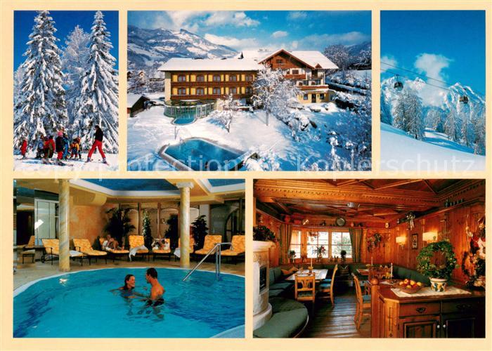 St Johann Pongau Hotel Lerch Winterlandschaft Hallenbad Restaurant