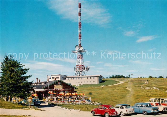 Gaisberg Salzburg AT Berggasthof Gaisbergspitze Gaisberg-Plateau Sender