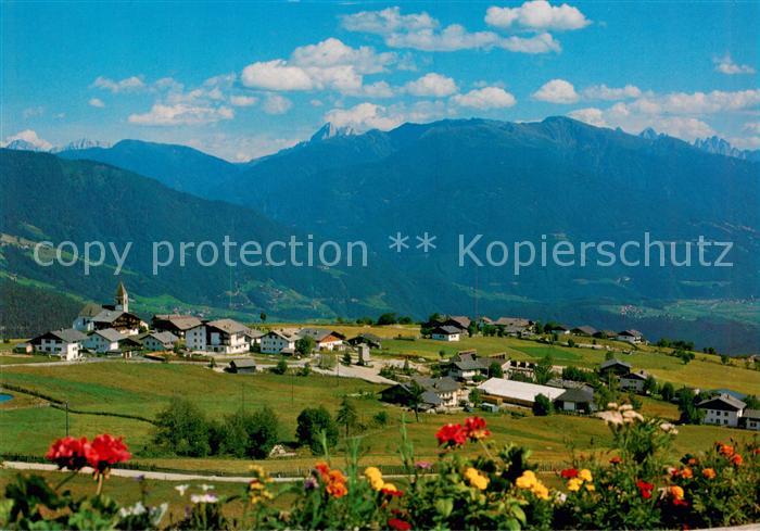 Meransen Muehlbach Suedtirol IT Panorama Pustertal Alpenpanorama