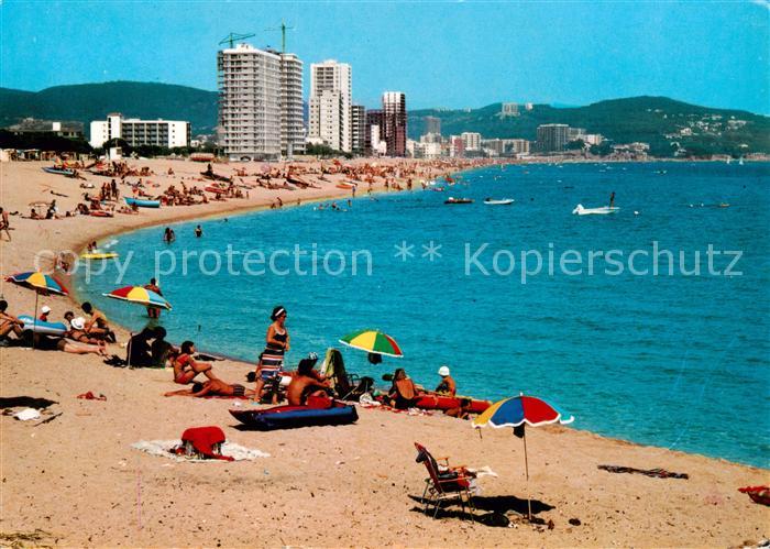 Playa de Aro Cataluna ES Kuestenpanorama Strand Hotels
