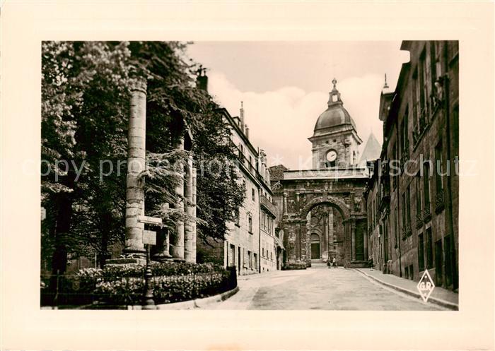 Besancon 25 Doubs Vue sur la Cathedrale Saint Jean Porte Noire