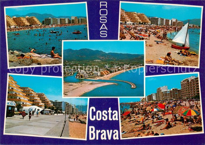 Rosas Costa Brava Cataluna ES Diversas vistas