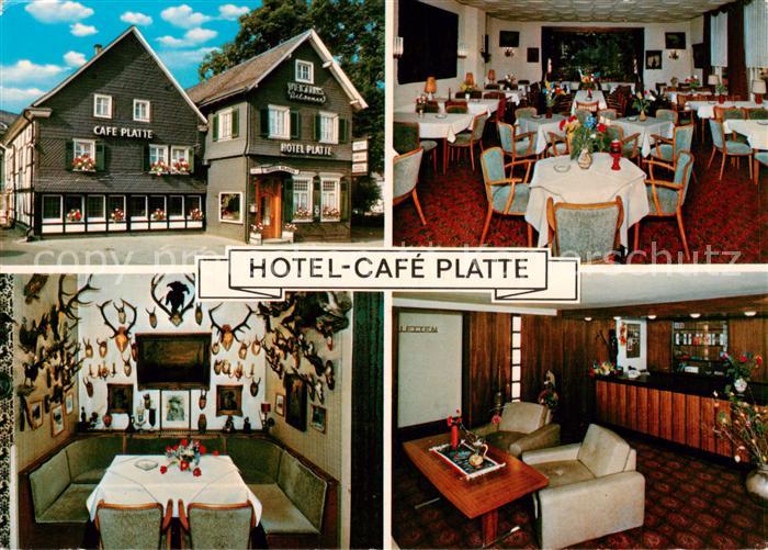 Wiehl Oberbergischer Kreis Hotel Cafe Platte Gastraeume