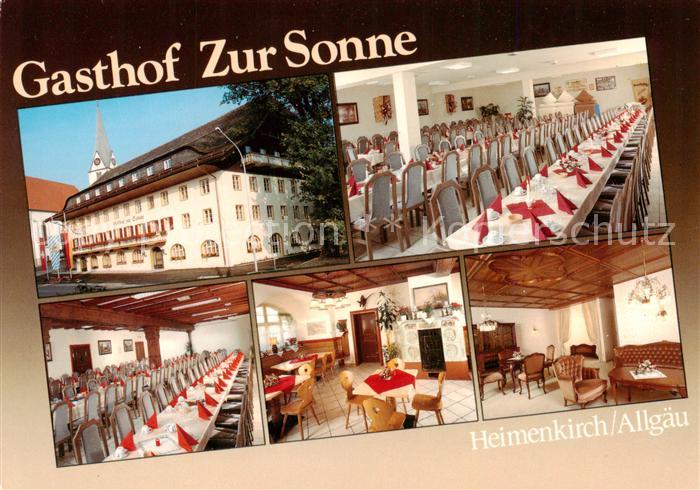 Heimenkirch Gasthof Zur Sonne Festsaal Gastraeume