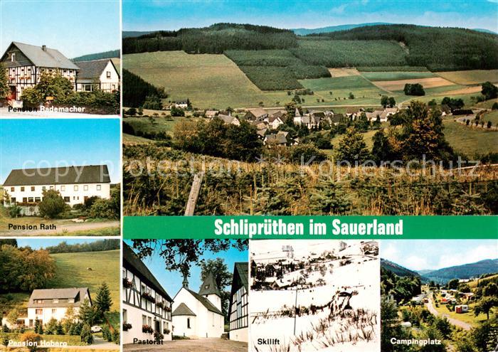 Schlipruethen Pension Bademacher Pension Rath Pension Haberg Pasteral Skilift Ca