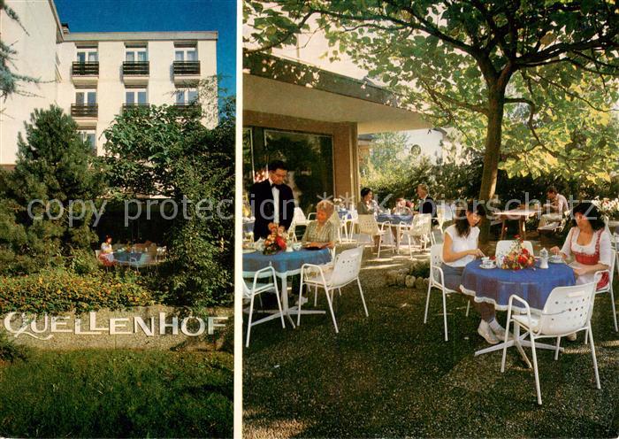 Bad Krozingen Restaurant Cafe Quellenhof Gartenterrasse