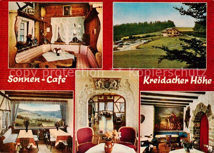 Waldmichelbach Sonnen Cafe Hotel Kreidacher Hoehe Gastraeume