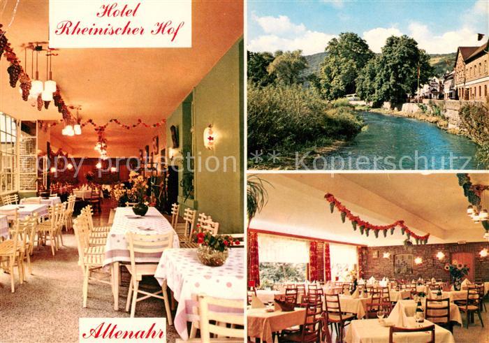 Altenahr Winklers Hotel Rheinischer Hof Gastraeume Ahrpartie