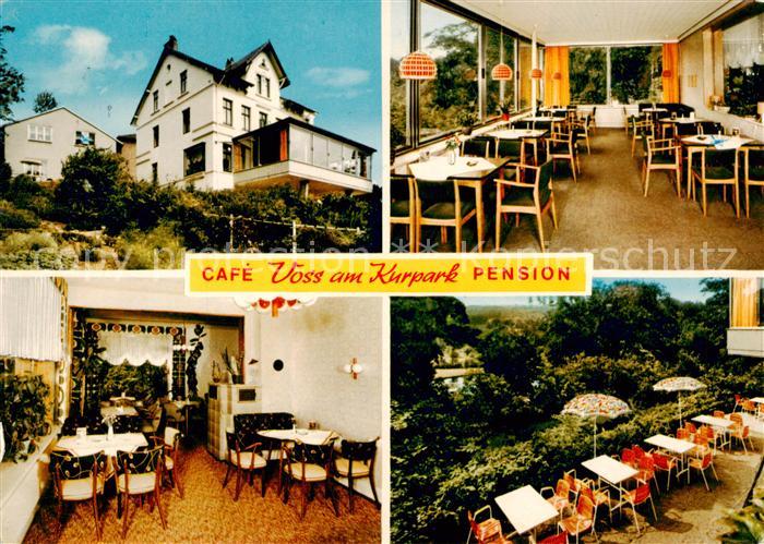 Malente-Gremsmuehlen Cafe Voss am Kurpark Pension Gastraeume Terrasse