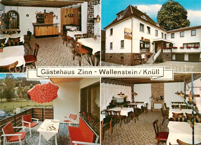 Wallenstein Gaestehaus Zinn Gastraeume